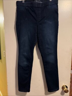 Gloria Vanderbilt Dark Blue Pull-On Jeggings